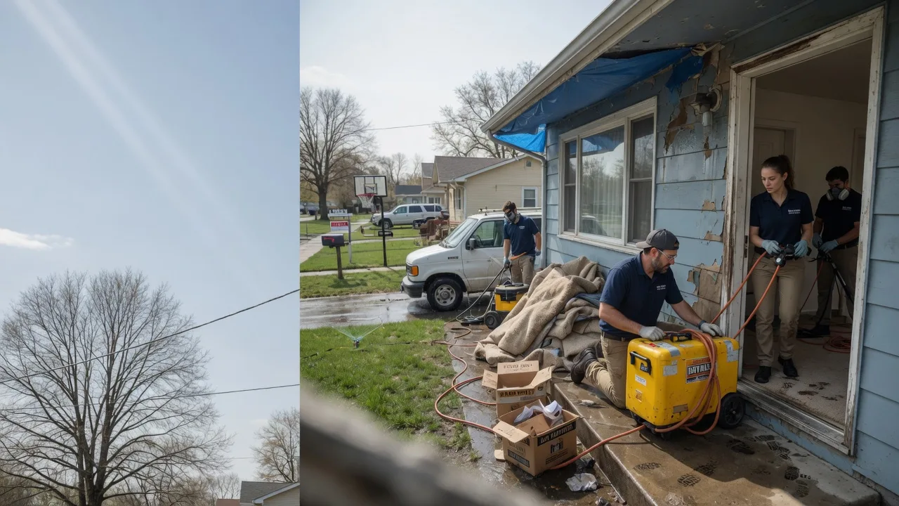 Basement Flood Cleanup in Emma, MO near me